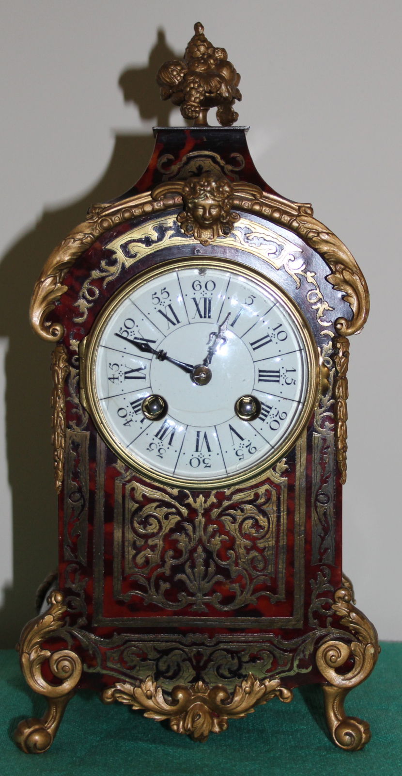 French Boulle Striking Clock